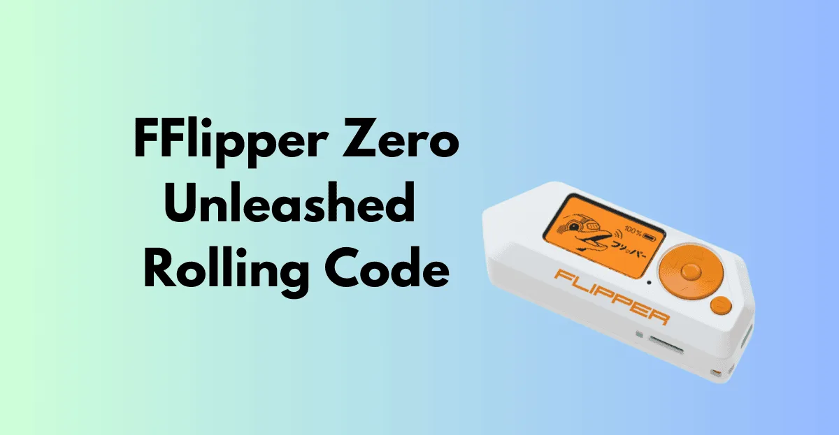 Flipper Zero Unleashed rolling code