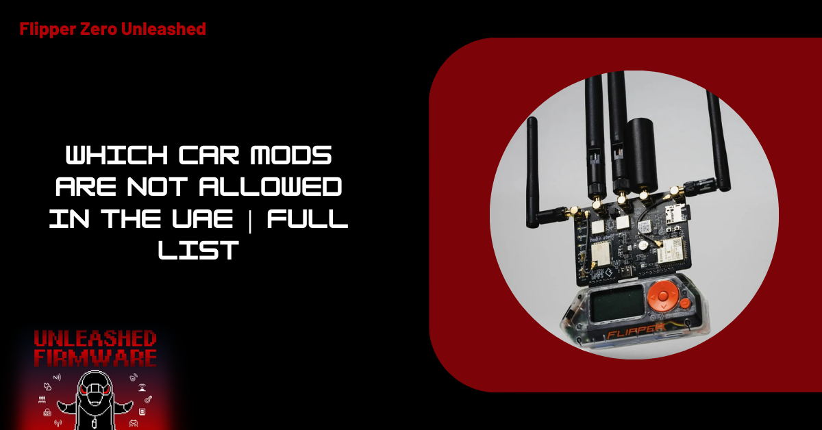 Which Car Mods Are Not Allowed in the UAE Full List