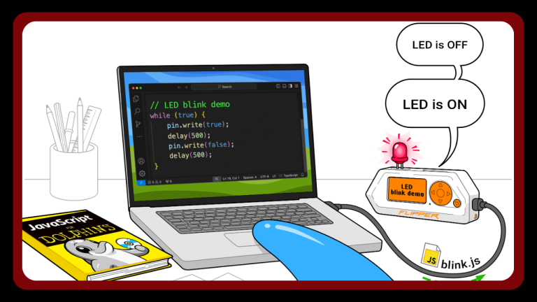 Build Flipper Zero Scripts with JavaScript Fast