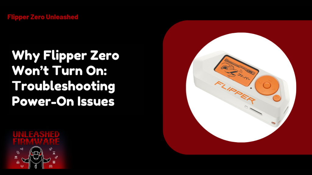 Flipper Zero Not Turning On